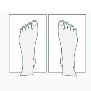 نحوه اندازه سایز پا
