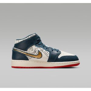 کفش بسکتبال اورجینال برند Nike مدل Air Jordan 1 Mid SE کد 814581286