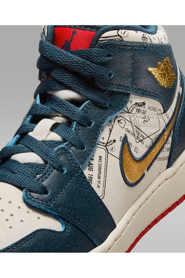 کفش بسکتبال اورجینال برند Nike مدل Air Jordan 1 Mid SE کد 814581286 - Image 6