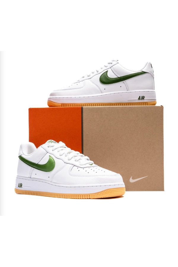 کتونی اورجینال مردانه برند نایک Nike مدل Air Force 1 Low Retro "Forest Green کد 828599272 - Image 8