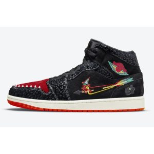 کتونی اورجینال برند Nike مدل Jordan 1 Mid SE کد 215531239