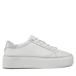 کتونی اورجینال برند Calvin klein مدل FLATFORM C LACE UP کد 788165823
