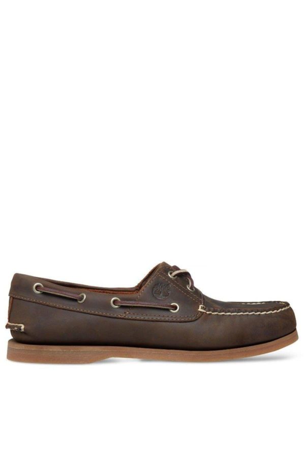 کفش کوهنوردی اورجینال برند Timberland مدل Classic Boat 2 Eye کد 160158201