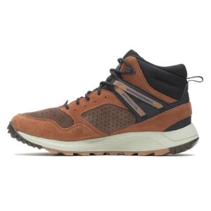کفش کوهنوردی اورجینال برند Merrell مدل Wildwood Sneaker Boot Mid WP کد 759355733
