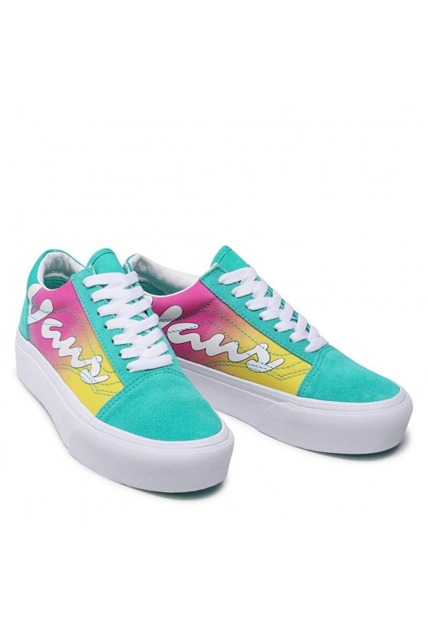 کتونی اورجینال برند Vans مدل Old Skool Platform کد 380466840