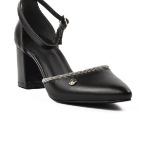 کفش پاشنه بلند ضخیم اورجینال برند Pierre cardin کد 738799264