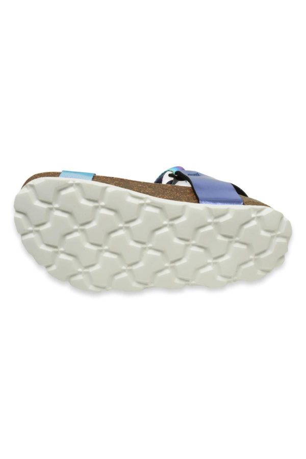 صندل اورجینال برند Superfit مدل Fussbettpantoffel Lila Çocuk Sandalet کد 816141111 - Image 5