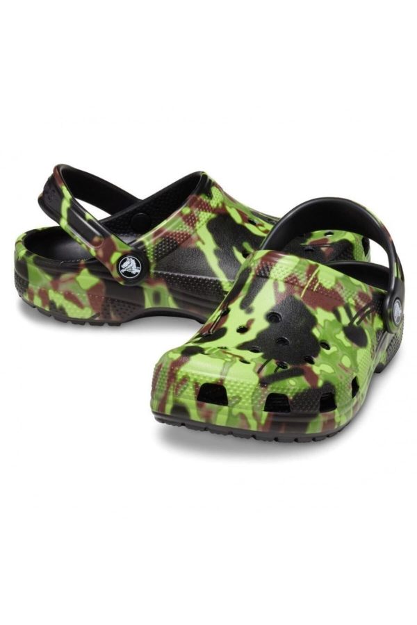 دمپایی اورجینال برند Crocs مدل Classic Spray Camo Clog کد 690043799 - Image 2