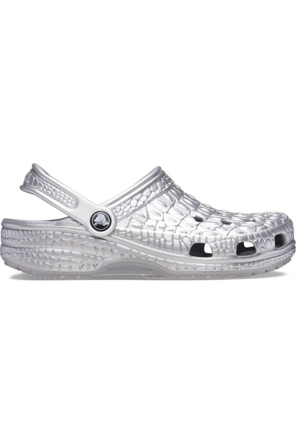 دمپایی اورجینال برند Crocs مدل CLASSIC METALLIC CROCSKIN CLOG کد 825245926