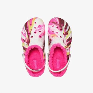 دمپایی اورجینال برند Crocs مدل CLASSIC LINED ÇOCUK TERLİK کد 749426694