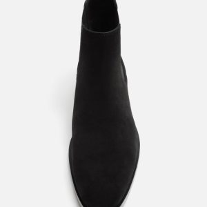 بوت اورجینال برند زارا Zara مدل LEATHER CHELSEA BOOTS WITH POINTED TOES کد 2002/420