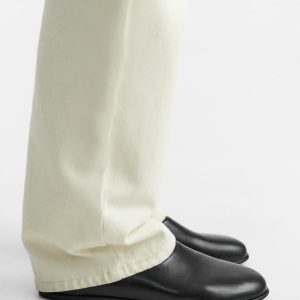 کفش اورجینال برند زارا Zara مدل LEATHER FLATS کد 2664/420