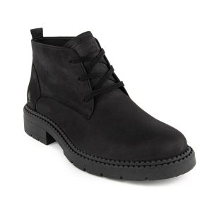 بوت اورجینال برند Hush puppies مدل Nubuk Siyah Erkek Bot Manopy کد 868909696