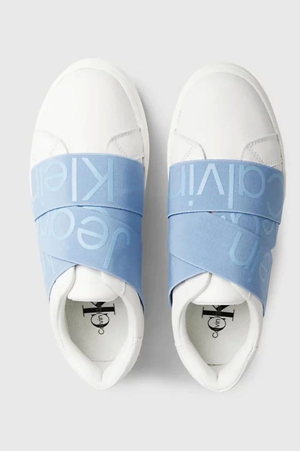 کتونی اورجینال برند Calvin klein مدل CLASSIC CUPSOLE ELAS WEB کد 829222405 - Image 3