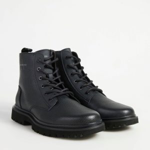 بوت اورجینال برند Calvin klein مدل EVA MID LACEUP BOOT LTH کد 863523290