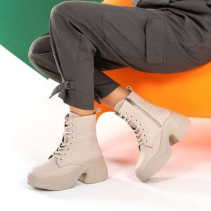 بوت اورجینال برند Espadrin مدل Bağcıklı Spor Dolgu Taban Bot کد 870534073