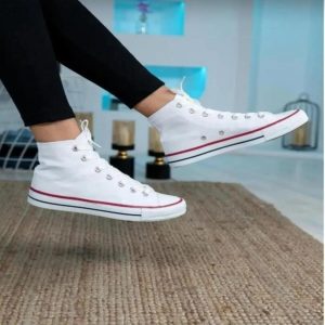 کتونی اورجینال برند Homiro مدل Bağcıklı Unisex Uzun Keten Ayakkabı کد 834853899