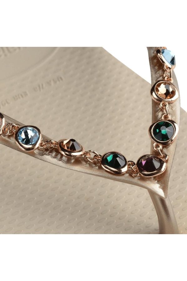دمپایی اورجینال برند Havaianas مدل Slim Square Luxury Terlik کد 841600639 - Image 5