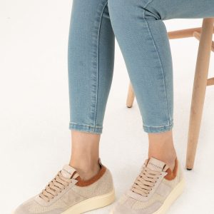 کتونی اورجینال برند Pierre cardin مدل Bej Sneaker 50296392 کد 868933726