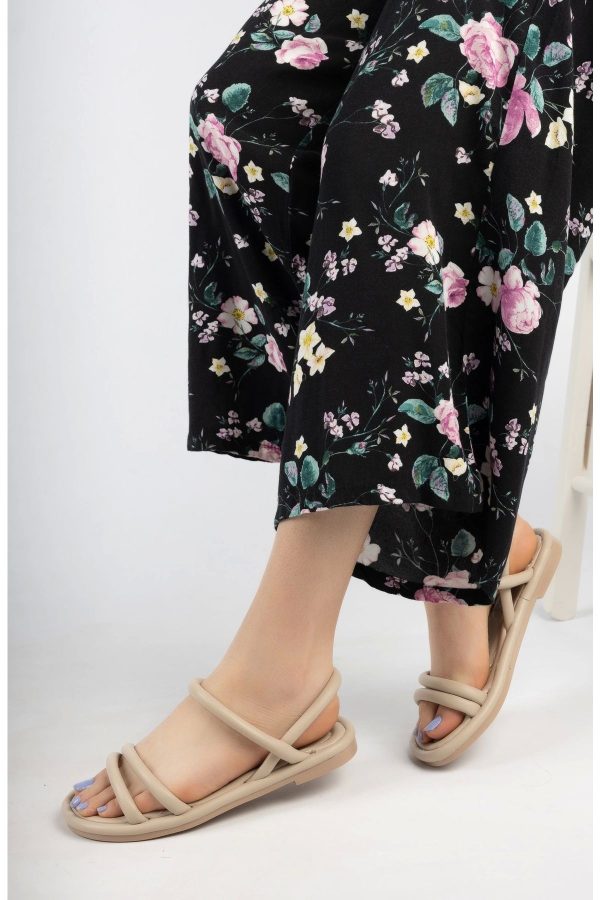 صندل اورجینال برند Camolla مدل Bej Kadın Sandalet کد 855572954