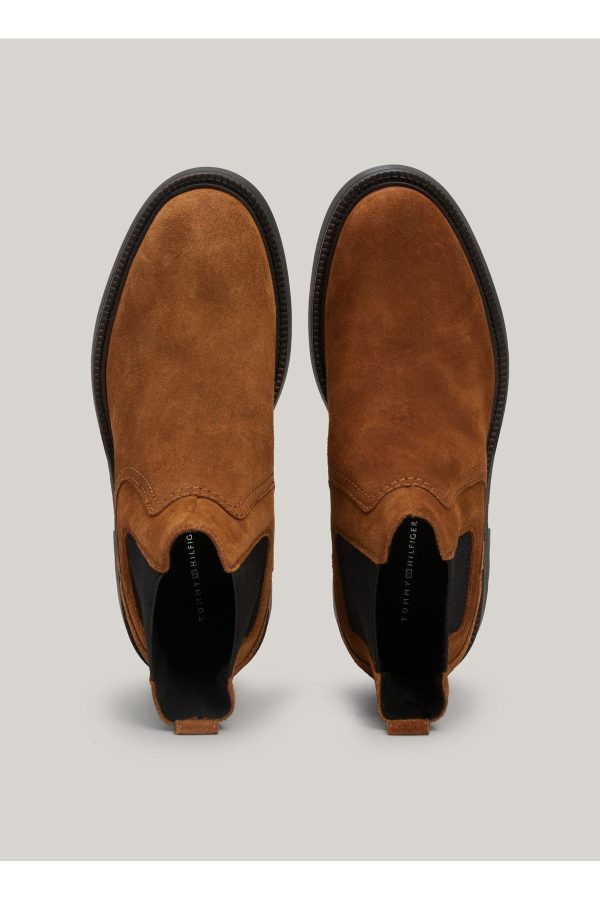 بوت اورجینال برند Tommy hilfiger مدل HILFIGER COMFORT LWT SUEDE CHEL کد 852662448 - Image 3