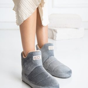 دمپایی روفرشی اورجینال برند Star shoes مدل Pofuduk Kadın Panduf Ev Botu کد 150687041