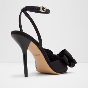 صندل اورجینال برند Aldo مدل Siyah Kadın Abiye Topuklu Sandalet کد 864651922