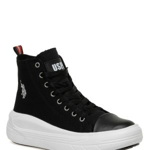 کتونی اورجینال برند U s polo assn مدل Clementine Tex 3fx High Sneaker کد 683259374
